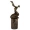 French Art Deco Bronze Figurine, Image 1