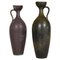 Mid-Century Ceramic Vases by Gunnar Nylund for Rörstrand, Sweden, 1950s, Set of 2 1
