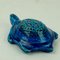 Tartaruga Rimini Mid-Century in ceramica blu di Aldo Londi per Bitossi, Italia, Immagine 6