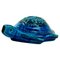 Italienische Mid-Century Rimini Blu Schildkröte aus Keramik von Aldo Londi für Bitossi 1