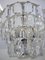 Austrian Facetted Crystal and Silver Plated Wall Sconces from Bakalowits, 1960, Set of 2 8