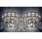 Austrian Facetted Crystal and Silver Plated Wall Sconces from Bakalowits, 1960, Set of 2, Image 2