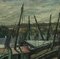 Ernest Voegeli, Petit port, 1934, Huile sur Toile 3