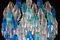 Sapphire Murano Glass Poliedri Chandeliers, Set of 2, Image 14