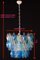 Sapphire Murano Glass Poliedri Chandeliers, Set of 2 18