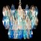Sapphire Murano Glass Poliedri Chandeliers, Set of 2 2