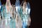 Sapphire Murano Glass Poliedri Chandeliers, Set of 2 4