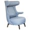 Monocolor Dino Armchair in Blue Fabric Upholstery by Jaime Hayon 1