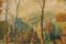 M.Vinot Babbly, Pintura de paisaje, Francia, años 50, Óleo sobre lienzo, Enmarcado, Imagen 3