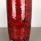 Grand Vase Fat Lava 517-45 en Poterie Multicolore de Scheurich, 1970s 5