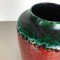 Large Multi-Color Pottery Fat Lava 517-45 Floor Vase from Scheurich, 1970s, Image 7