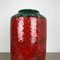 Large Multi-Color Pottery Fat Lava 517-45 Floor Vase from Scheurich, 1970s 6
