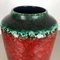 Large Multi-Color Pottery Fat Lava 517-45 Floor Vase from Scheurich, 1970s, Image 9