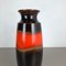 Large Multi-Color Pottery Fat Lava 517-45 Floor Vase from Scheurich, 1970s 4