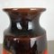 Large Multi-Color Pottery Fat Lava 517-45 Floor Vase from Scheurich, 1970s 9