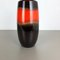 Large Multi-Color Pottery Fat Lava 517-45 Floor Vase from Scheurich, 1970s 3