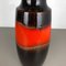 Large Multi-Color Pottery Fat Lava 517-45 Floor Vase from Scheurich, 1970s 5