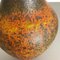 Abstract Colorful Pottery Floor Vase from Silberdistel, Germany, 1950s 11