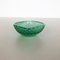 Green Murano Glass Bullicante Bowl or Ashtray, Italy, 1970s 4