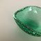 Green Murano Glass Bullicante Bowl or Ashtray, Italy, 1970s, Image 5