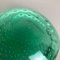Cuenco o cenicero Bullicante de cristal de Murano verde, años 70, Imagen 13