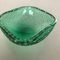 Green Murano Glass Bullicante Bowl or Ashtray, Italy, 1970s, Image 6