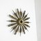 Brass Sunburst Theatre Wall or Ceiling Light Sconces by Gio Ponti, Italy, 1950s 3