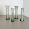 Hand Blown Crystal Glass Vases from Alfred Taube, Germany, 1960s, Set of 4, Image 2