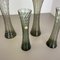 Mundgeblasene Kristallglas Vasen von Alfred Taube, 1960er, 4er Set 7