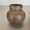 Ceramic Studio Pottery Vase by Gerhard Liebenthron, Germany, 1980s, Set of 2 10