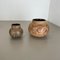 Ceramic Studio Pottery Vase by Gerhard Liebenthron, Germany, 1980s, Set of 2 2