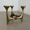 Mid-Century Brutalist Bronze Candleholder by Michael Harjes, Germany, 1960s 5