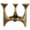 Mid-Century Brutalist Bronze Candleholder by Michael Harjes, Germany, 1960s, Image 1