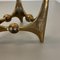 Mid-Century Brutalist Bronze Candleholder by Michael Harjes, Germany, 1960s 8