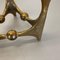 Mid-Century Brutalist Bronze Candleholder by Michael Harjes, Germany, 1960s 11