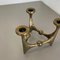 Mid-Century Brutalist Bronze Candleholder by Michael Harjes, Germany, 1960s 6