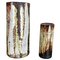 Ceramic Studio Pottery Tube Vase by Gerhard Liebenthron, Germany, 1970s, Set of 2, Image 1