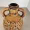 Jarrón Fat Lava Maya Tiki XXL de cerámica de colores de Jasba Ceramics, Germany, años 70, Imagen 8