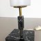 Vintage Hollywood Regency Marble Table Light with Opal Shade, Italy, 1950s 10