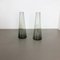Vases Turmalin Vintage par Wilhelm Wagenfeld pour WMF, Allemagne, 1960s, Set de 2 2