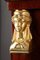 Empire Kommode aus Mahagoni & vergoldeter Bronze 12
