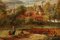 Peintures de Paysages, Début du 19ème Siècle, Huile sur Toile, Encadrée, Set de 2 10