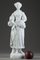 Junge Frau mit Blumen-Statuette aus Keks, 19. Jh. 2