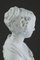 19th Century Biscuit Young Woman With Flowers Statuette 10