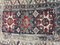 Antique Distressed Lesgui Caucasian Chirwan Rug 2