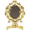 Espejo de tocador francés estilo neoclásico de bronce, Imagen 1