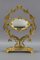 Espejo de tocador francés estilo neoclásico de bronce, Imagen 11