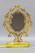 Espejo de tocador francés estilo neoclásico de bronce, Imagen 20