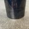 Mid-Century Italian Black Ceramic Cylindrical Vase from Ceramica Marber, 1970s 3