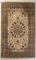 Large Handwoven Beige Rug 1